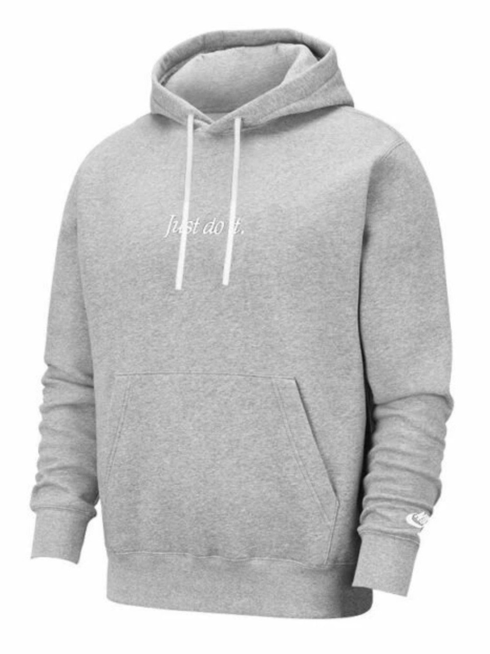 Nike Sportswear JDI Heavyweight Hoodie Gray Men’s M Just Do It CI9406-063
